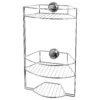 3-Tier Self Adhesive Shower Storage Basket - Chrome -Triton None Store 13412211 1244959128066922