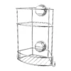 2-Tier Self Adhesive Shower Storage Basket - Chrome -Triton None Store 13412220 6125018548077060