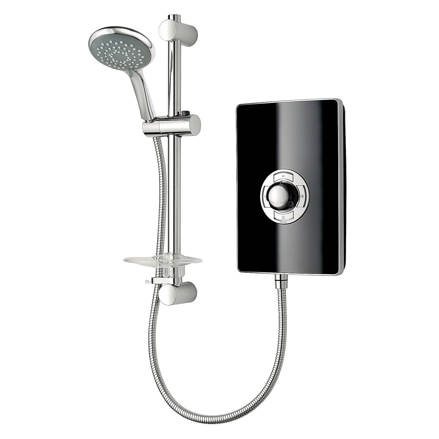 Triton Collection 9.5kW Electric Shower - Gloss Black 3 Triton Collection 9.5kW Electric Shower - Gloss Black