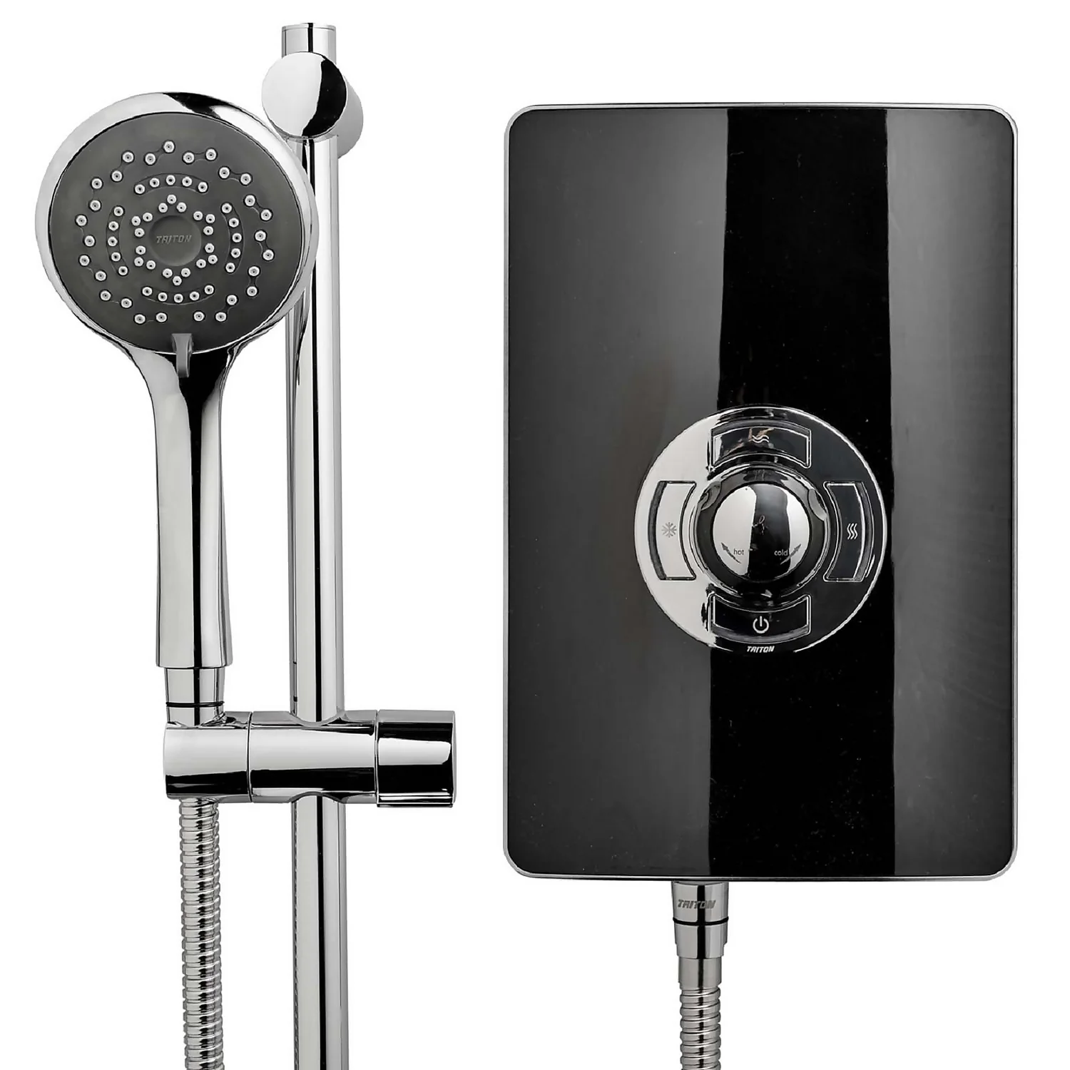 Triton Collection 9.5kW Electric Shower - Gloss Black 5 Triton Collection 9.5kW Electric Shower - Gloss Black - Image 3