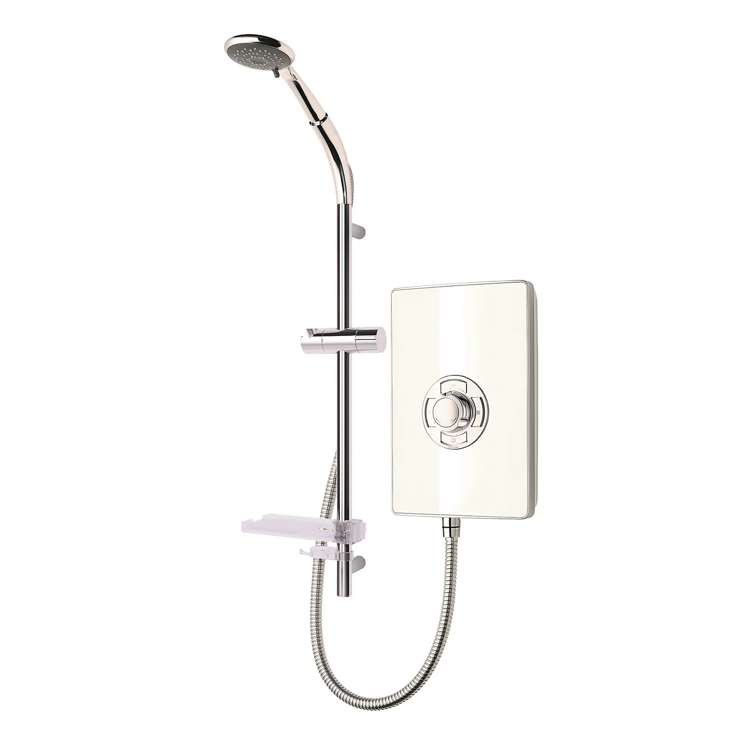Triton Enhance 8.5kW Electric Shower - Gloss White 3 Triton Enhance 8.5kW Electric Shower - Gloss White