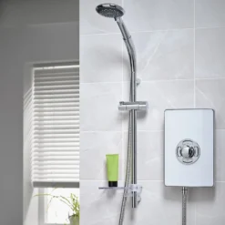 Triton Enhance 9.5kW Electric Shower - Gloss White -Triton None Store 13451460 1214914596144100