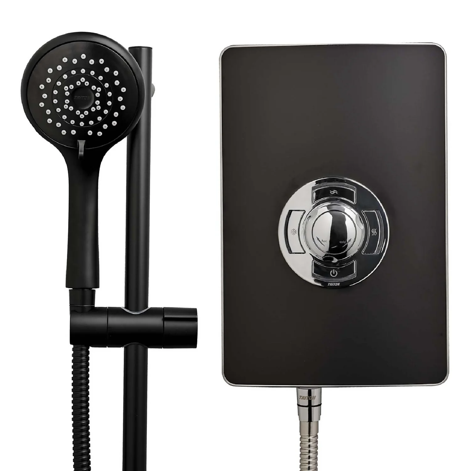 Triton Collection 9.5kW Electric Shower - Matte Black 6 Triton Collection 9.5kW Electric Shower - Matte Black - Image 4