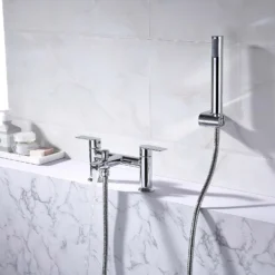 Amwell Bath Shower Chrome Mixer Tap -Triton None Store 13490269 1014943599269363