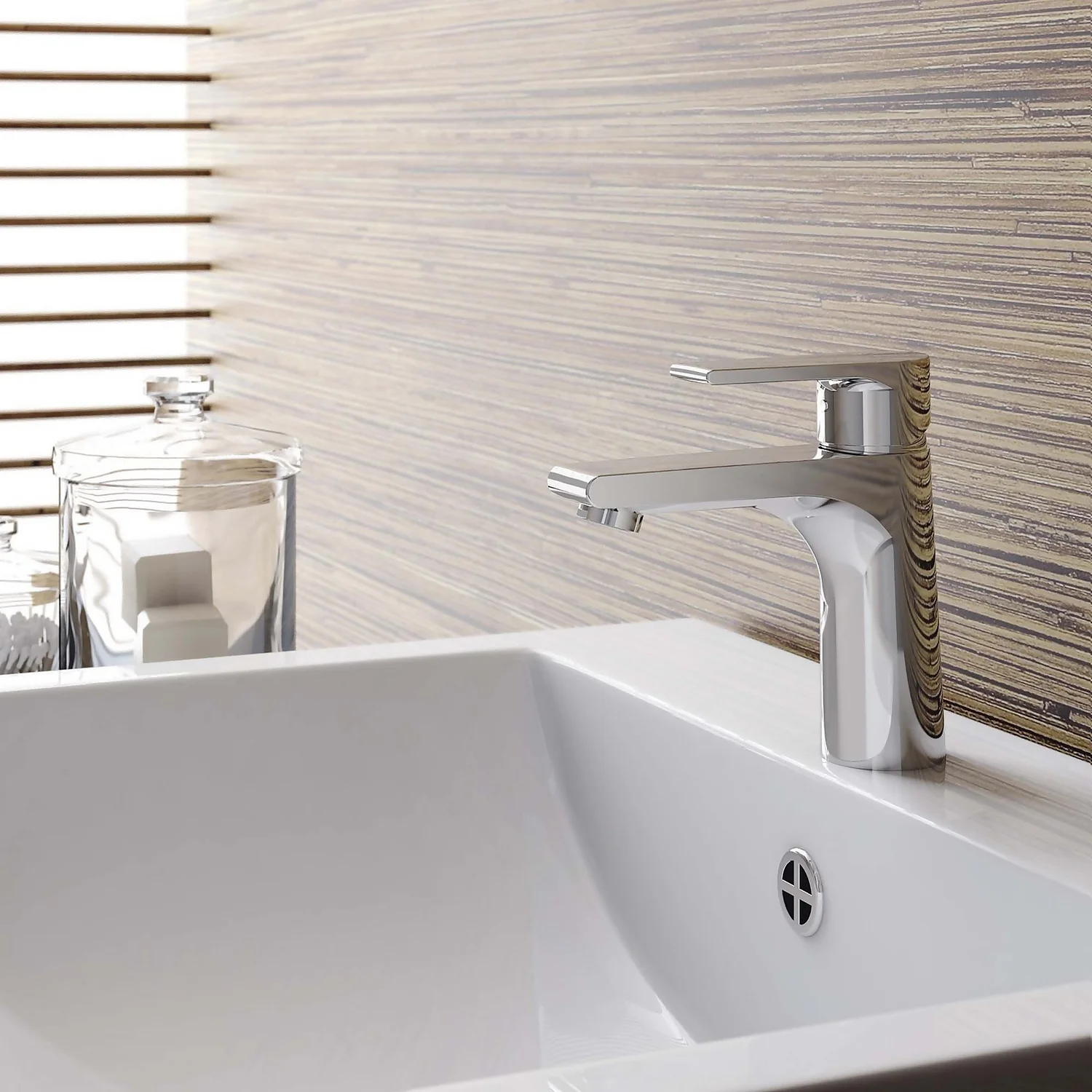 Anstey Basin Mixer Tap Chrome 4 Anstey Basin Mixer Tap Chrome - Image 2