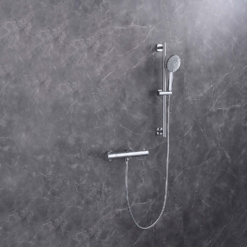 Hartham Thermostatic Valve, Handshower, Riser Rail And Hose Chrome -Triton None Store 13490530 1614943599568865