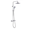Hertford Thermostatic Valve, Round Overhead And Hand Shower Chrome -Triton None Store 13490537 1954943598774759