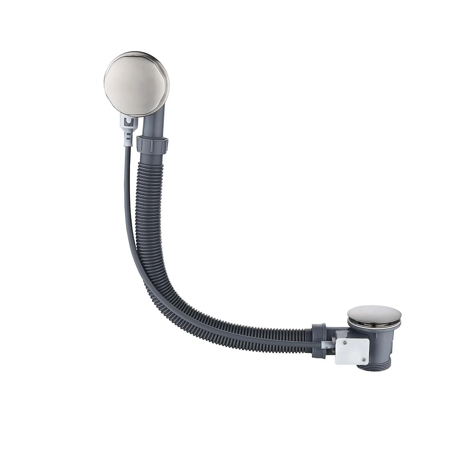 Barkway Pop-up Bath Waste Brushed Nickel 3 Barkway Pop-up Bath Waste Brushed Nickel