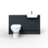 Bathstore Portfolio Fitted Bathroom Furniture (W)1240mm X (D)320mm - Matt Navy -Triton None Store 13514459 1685025269084625