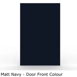 Bathstore Portfolio Fitted Bathroom Furniture (W)1240mm X (D)320mm - Matt Navy -Triton None Store 13514459 9245025269239137