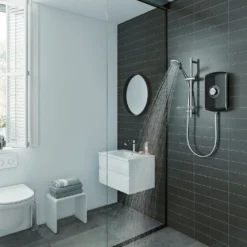 Triton Amore 9.5kW Electric Shower - Black -Triton None Store 13527105 1164967923699620