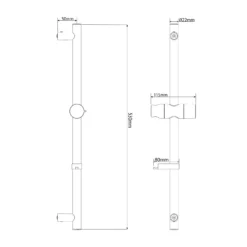 Triton Kian 8000 Series Shower Kit - Chrome -Triton None Store 13529709 1334934784916938