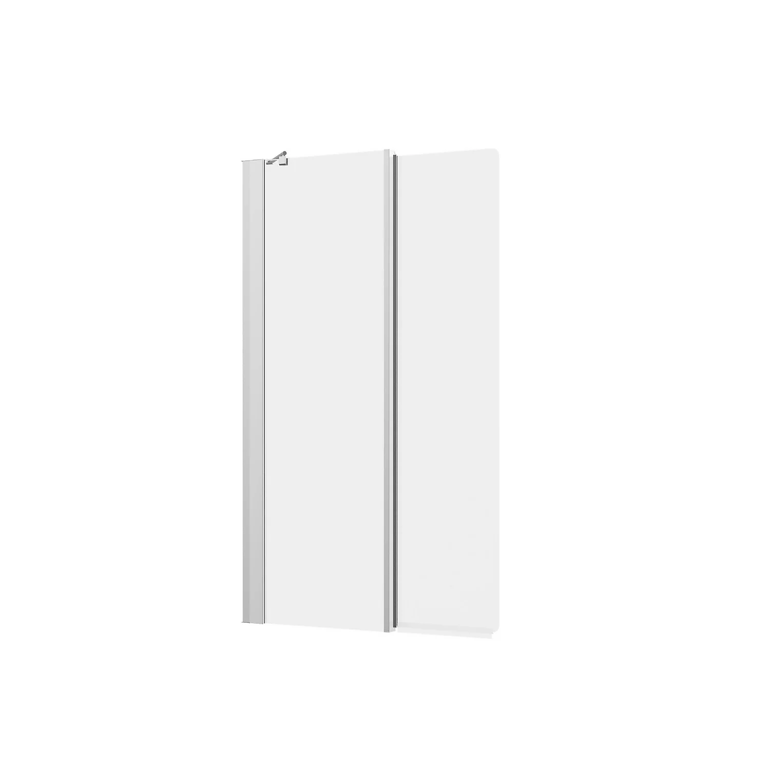 Bathstore Gleam Inward Folding Bath Screen 3 Bathstore Gleam Inward Folding Bath Screen