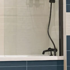Bathstore Noir Fixed Bath Screen Black 9 Bathstore Noir Fixed Bath Screen Black -Triton None Store 13625994 5294939291186554
