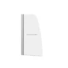 Bathstore Gleam Single Panel Angled Bath Screen -Triton None Store 13625995 2364941816355644