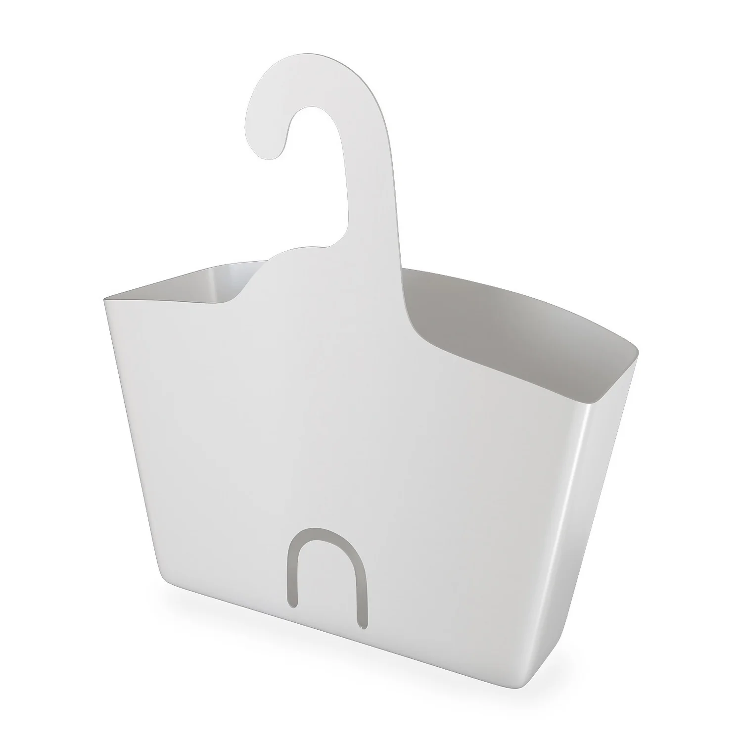 Bathroom Plastic Hanging Storage Caddy - White 5 Bathroom Plastic Hanging Storage Caddy - White - Image 3