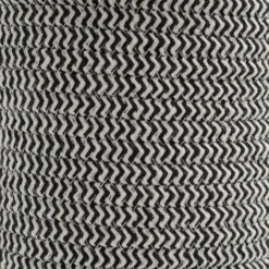 Homebase Edit Cotton Rope Toilet Roll Holder - Black & White -Triton None Store 13709027 6364976280052734