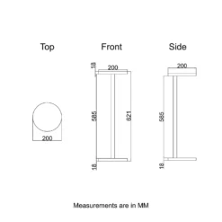 Bath Table - Black 9 Bath Table - Black -Triton None Store 13715409 1064960194436908