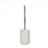 Ceramic Toilet Brush - White Ridged