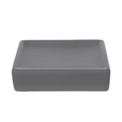 Ceramic Soap Dish - Grey