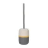 Ceramic Toilet Brush - Ochre And Grey 2 Ceramic Toilet Brush - Ochre And Grey -Triton None Store 13715429 8134951875765312
