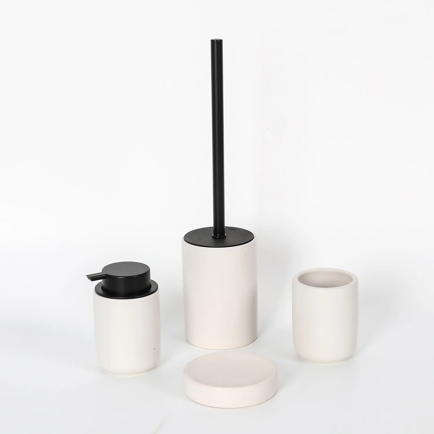 Ceramic Toilet Brush - Monochrome 4 Ceramic Toilet Brush - Monochrome - Image 2