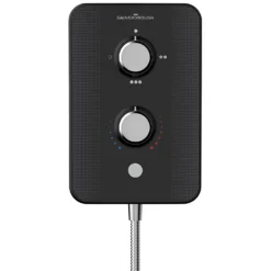 Gainsborough SLIM DUO 9.5kw Electric Shower - Piano Black -Triton None Store 13806604 2844959112709685