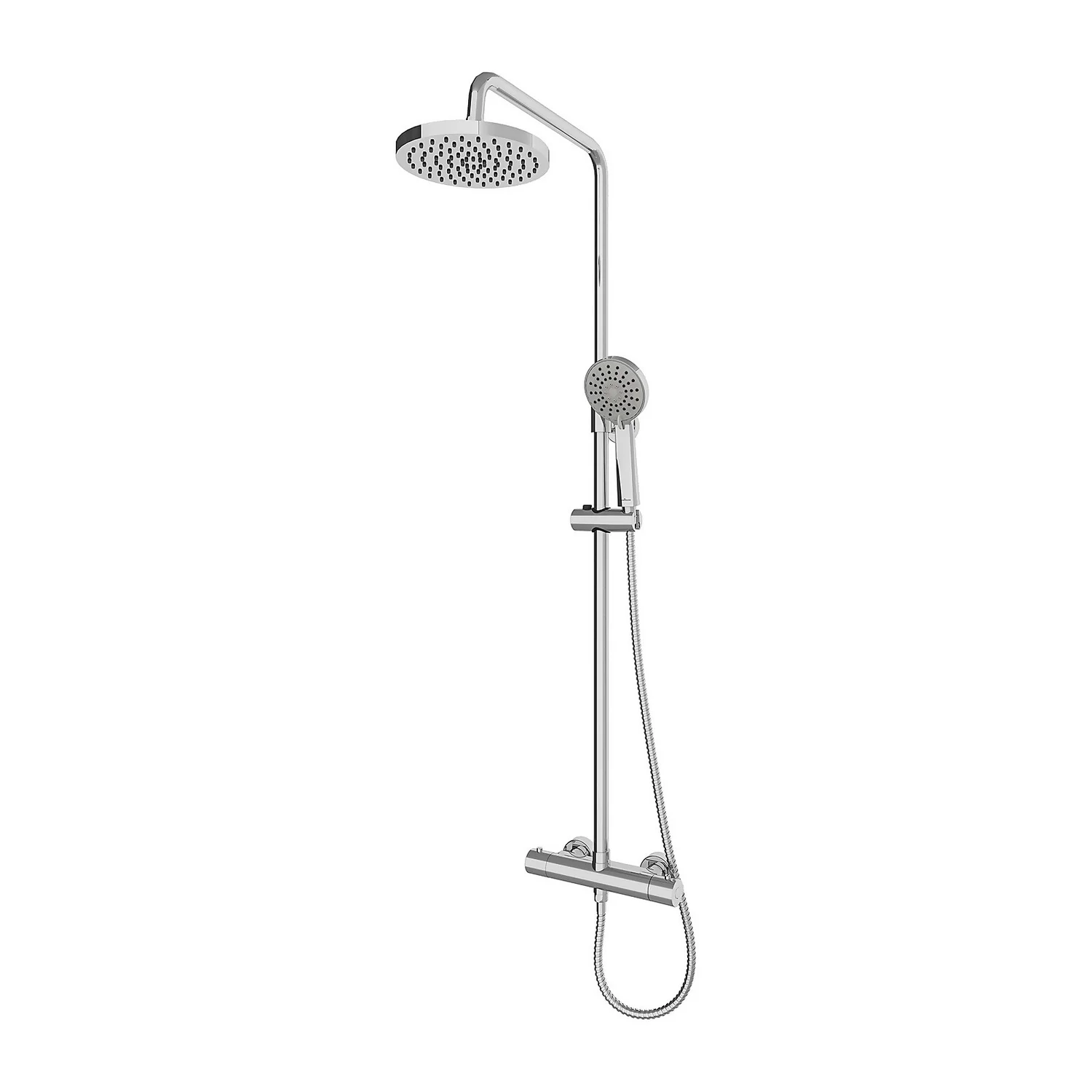 Gainsborough Round Dual Outlet Cool Touch Mixer Shower 3 Gainsborough Round Dual Outlet Cool Touch Mixer Shower