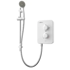 Gainsborough SLIM MONO 8.5kw Electric Shower - White