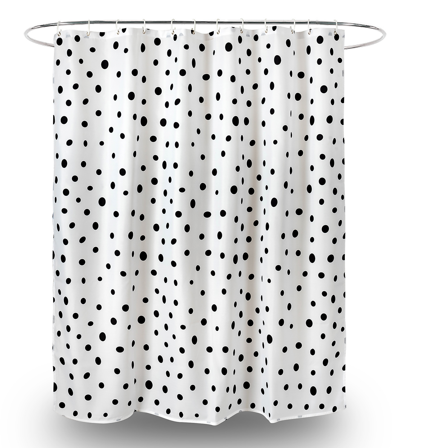 Homebase Dalmatian Dots Shower Curtain 3 Homebase Dalmatian Dots Shower Curtain