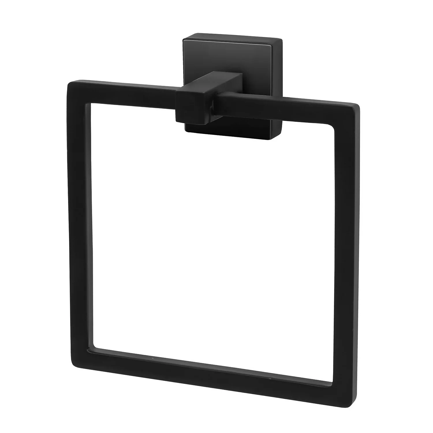 Homebase Towel Ring Square - Black 3 Homebase Towel Ring Square - Black