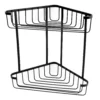Homebase 2 Tier Corner Basket - Black 1 Homebase 2 Tier Corner Basket - Black -Triton None Store 13828602 1684994673326559