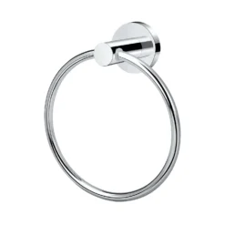 Homebase Towel Ring Round - Chrome