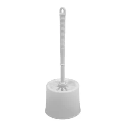 White Plastic Toilet Brush