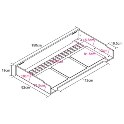 Lloyd Pascal Radiator Cover With Shaker Style In White - Large -Triton None Store 13846383 1625051435027943