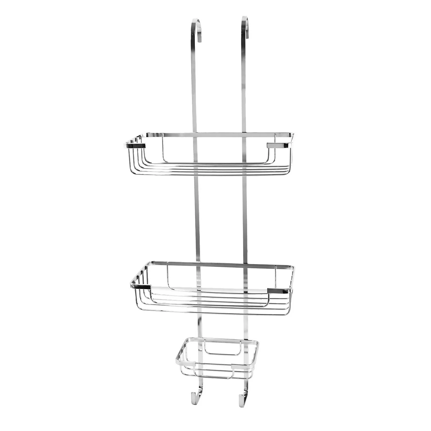 Homebase 3 Tier Shower Basket - Chrome 3 Homebase 3 Tier Shower Basket - Chrome