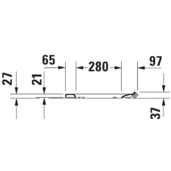Duravit No.1. Soft Close Toilet Seat - White -Triton None Store 13884608 8595003437257012