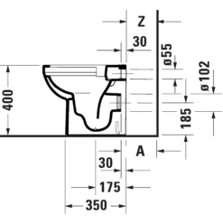 Duravit No.1 Floorstanding Compact Toilet And Seat -Triton None Store 13887184 1025005509539592