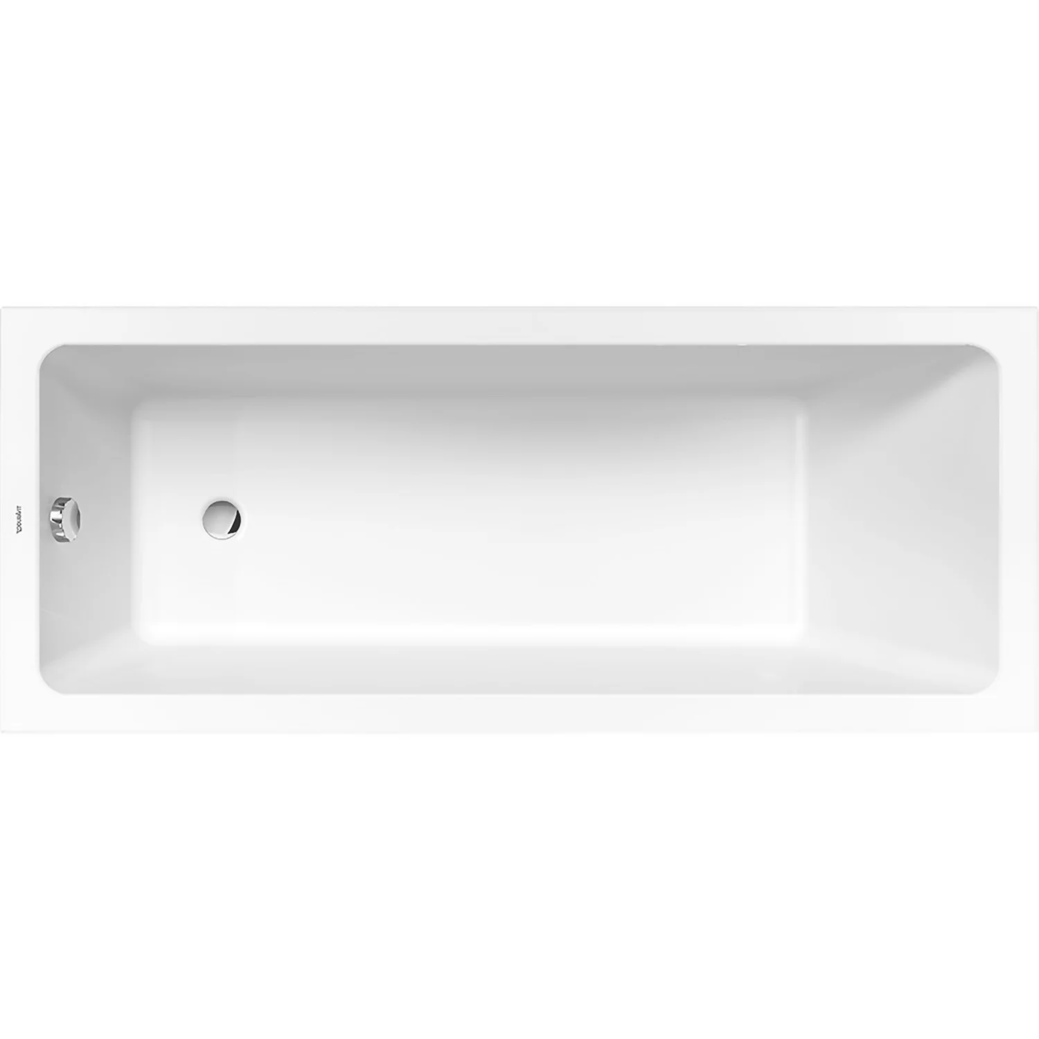 Duravit No.1. White Straight Bath 1700x700mm 3 Duravit No.1. White Straight Bath 1700x700mm