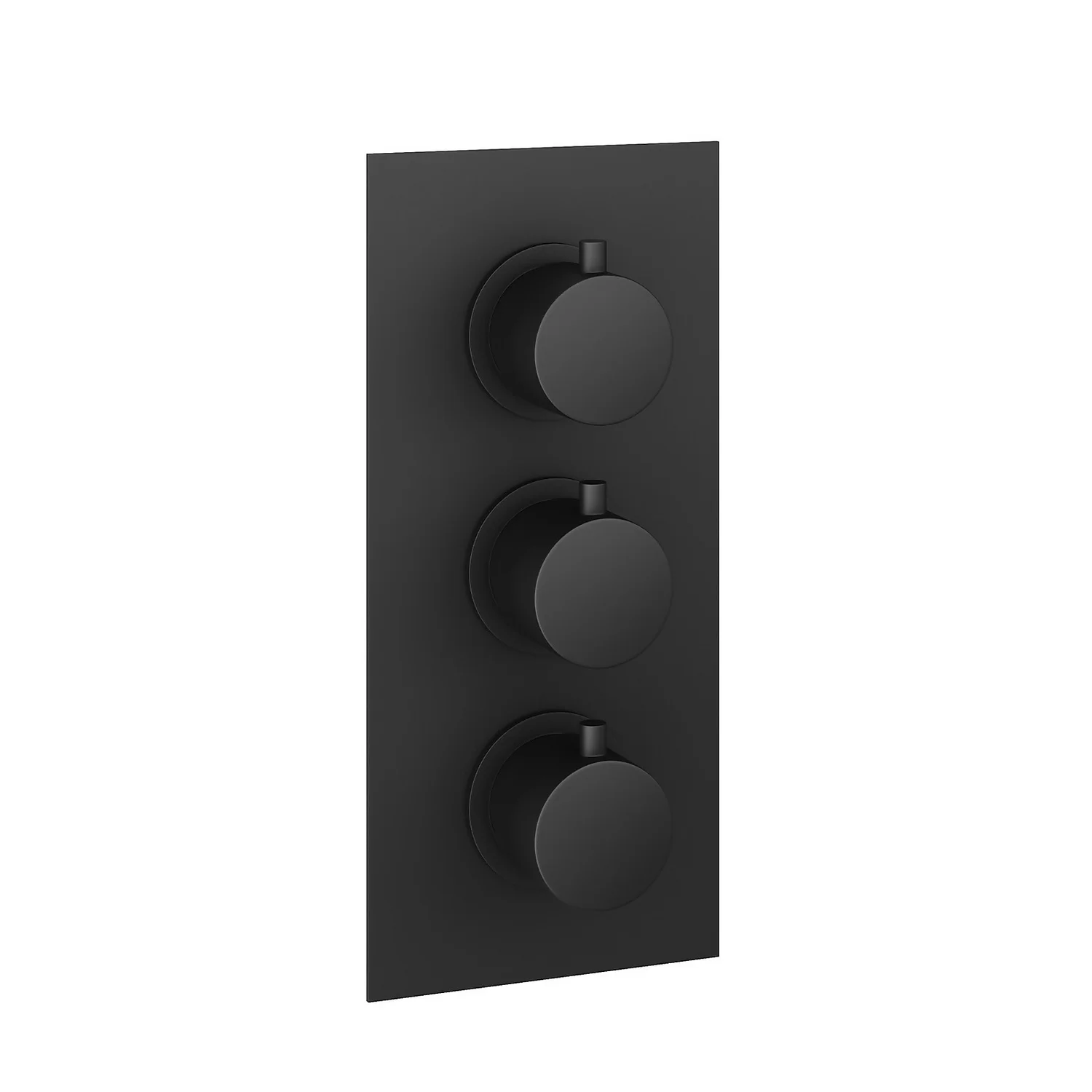 Thermostatic 3 Way Shower Valve - Matt Black Finish 3 Thermostatic 3 Way Shower Valve - Matt Black Finish