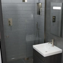 Thermostatic 1 Way Shower Valve - Brushed Nickel Finish -Triton None Store 13914213 1474982457215121