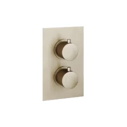 Thermostatic 2 Way Shower Valve - Brushed Nickel Finish