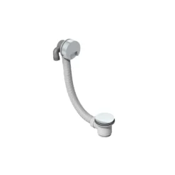 Bathstore Bath Filler And Waste - Chrome