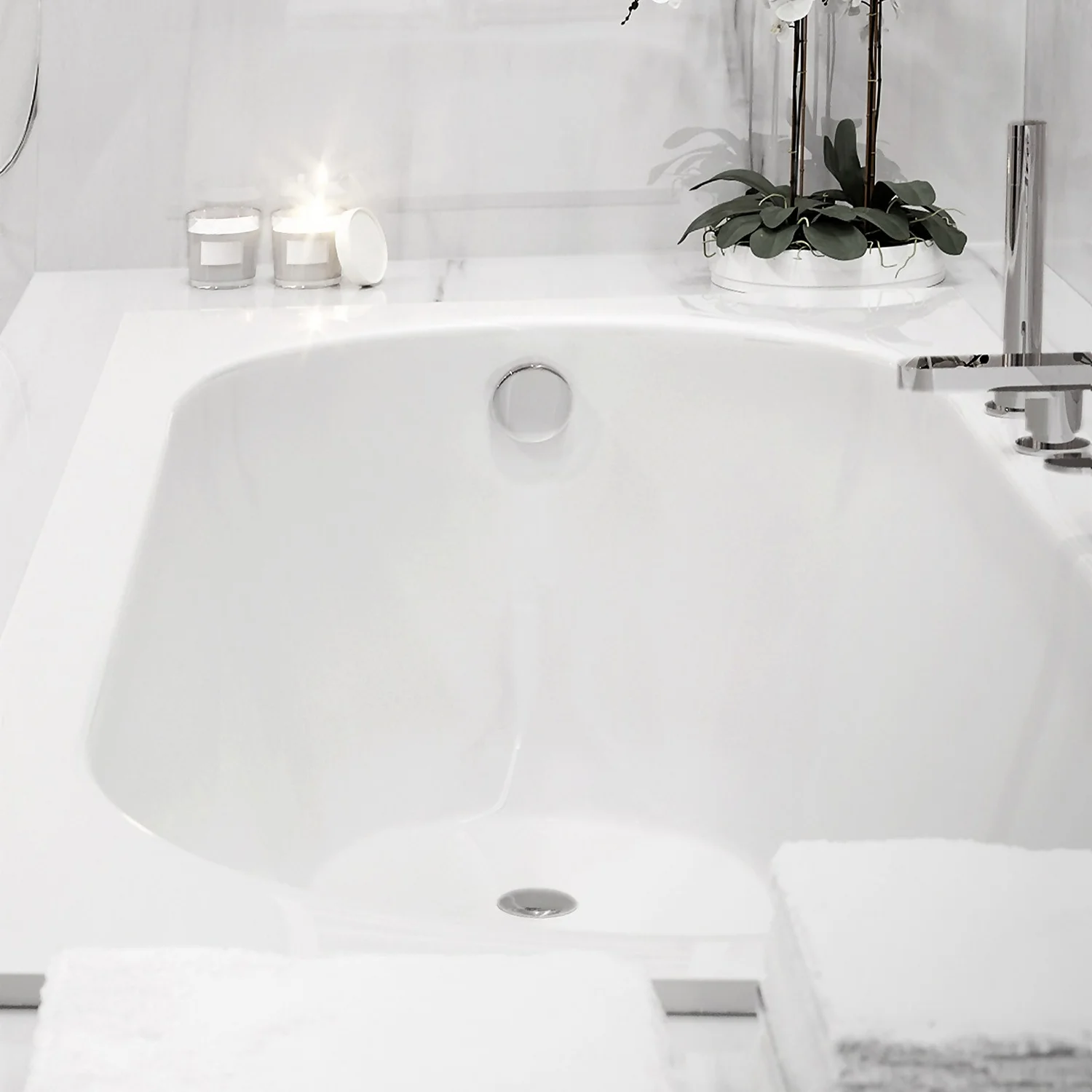 Bathstore Bath Click Clack Waste With Overflow - Chrome 5 Bathstore Bath Click Clack Waste With Overflow - Chrome - Image 3