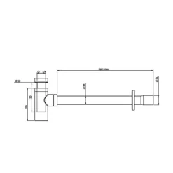 Bathstore Designer Bottle Trap - Brushed Nickel 9 Bathstore Designer Bottle Trap - Brushed Nickel -Triton None Store 13914230 1294982459574084