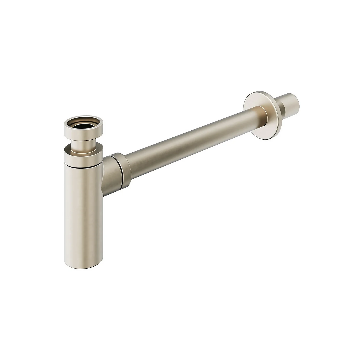 Bathstore Designer Bottle Trap - Brushed Nickel 3 Bathstore Designer Bottle Trap - Brushed Nickel