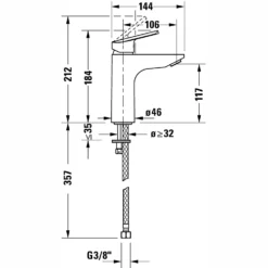 Duravit No.1. Single Lever Basin Mixer Tap -Triton None Store 13926178 1375005509507687