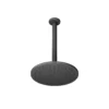 Bathstore Noir Matt Black 250mm Round Shower Head With Ceiling Arm -Triton None Store 13927722 8034982455779942
