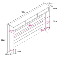 Barnford Large Radiator Cover With Drawers In Cream & Oak Effect -Triton None Store 13938566 1935032803741978