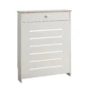 Barnford Small Radiator Cover With Drawer In Cream & Oak Effect -Triton None Store 13938569 1035032802606100
